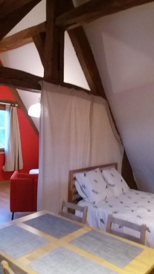 Le Charme Du Chateau Appartement Les Andelys Buitenkant foto