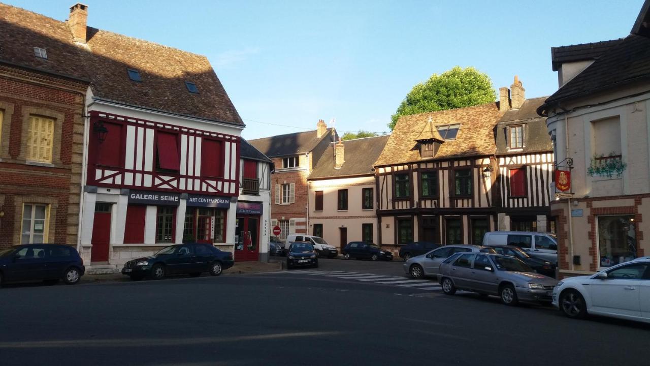 Le Charme Du Chateau Appartement Les Andelys Buitenkant foto