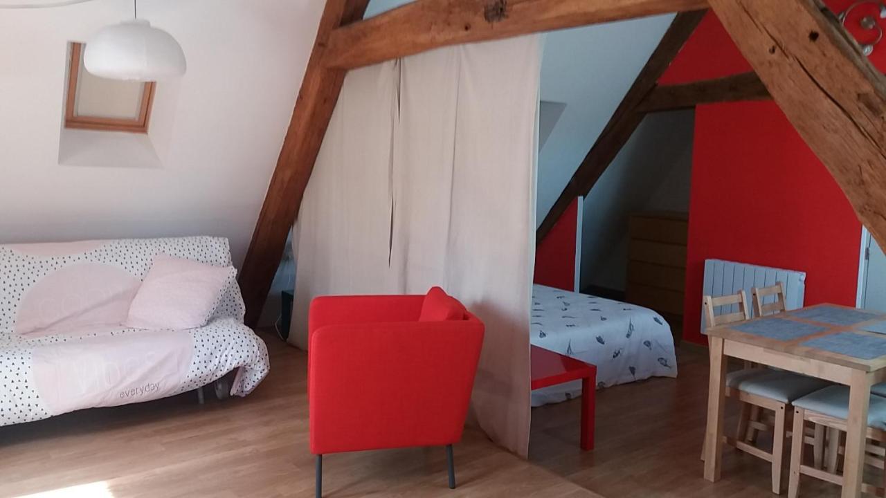Le Charme Du Chateau Appartement Les Andelys Buitenkant foto
